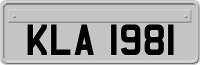 KLA1981