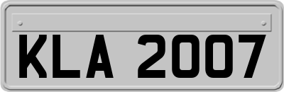 KLA2007