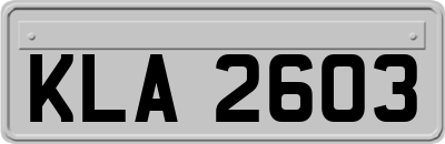 KLA2603