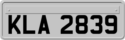 KLA2839