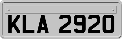 KLA2920