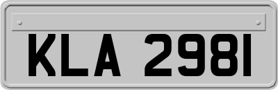 KLA2981