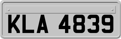 KLA4839