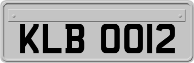 KLB0012