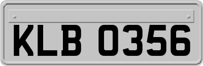 KLB0356