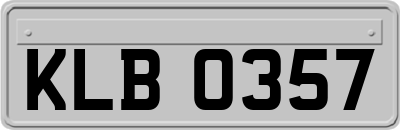 KLB0357