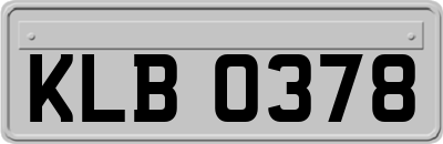 KLB0378