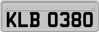 KLB0380