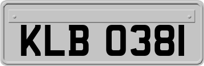 KLB0381
