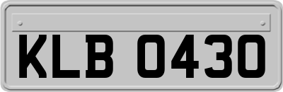 KLB0430