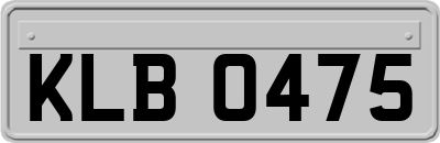 KLB0475