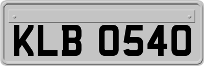 KLB0540