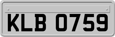 KLB0759
