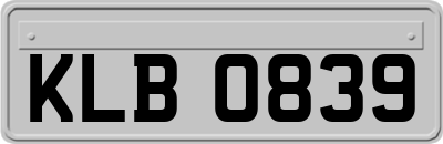 KLB0839