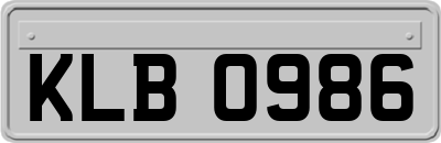 KLB0986