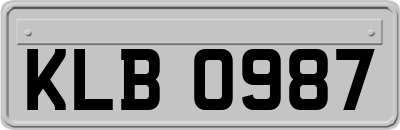 KLB0987
