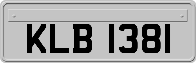 KLB1381