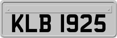 KLB1925