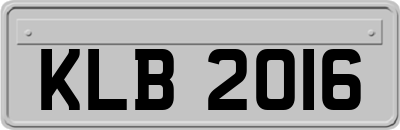 KLB2016