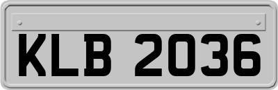 KLB2036