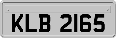 KLB2165