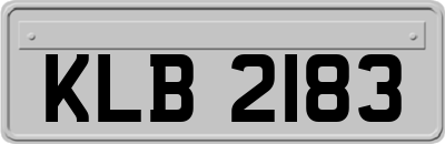 KLB2183