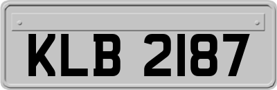 KLB2187