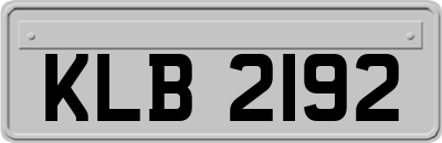 KLB2192