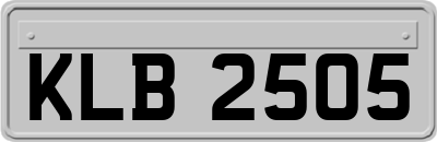 KLB2505