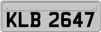 KLB2647