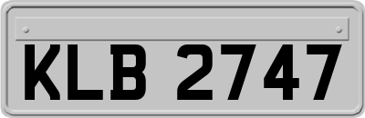 KLB2747