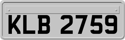 KLB2759