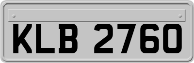 KLB2760