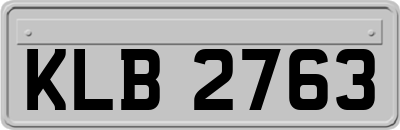 KLB2763