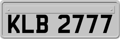 KLB2777