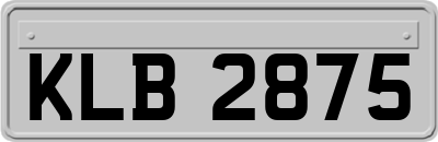 KLB2875