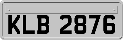KLB2876