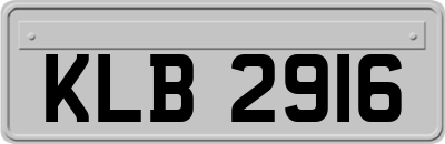 KLB2916