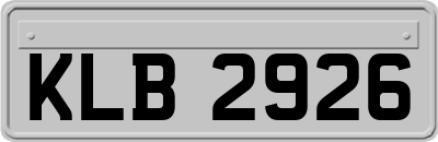 KLB2926