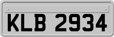 KLB2934