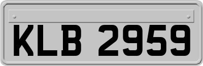 KLB2959