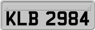 KLB2984
