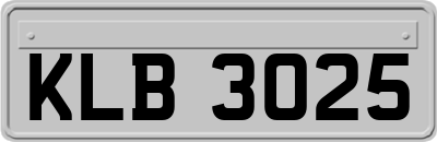 KLB3025