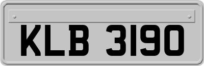 KLB3190