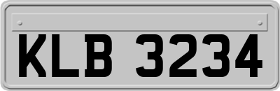 KLB3234