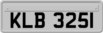 KLB3251