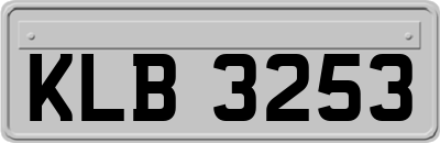 KLB3253
