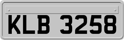 KLB3258