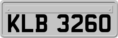 KLB3260
