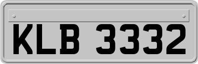 KLB3332
